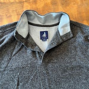 Mens Johnnie-O Henley Pullover Large